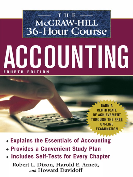 Cover image for The McGraw-Hill 36-Hour Accounting Course
